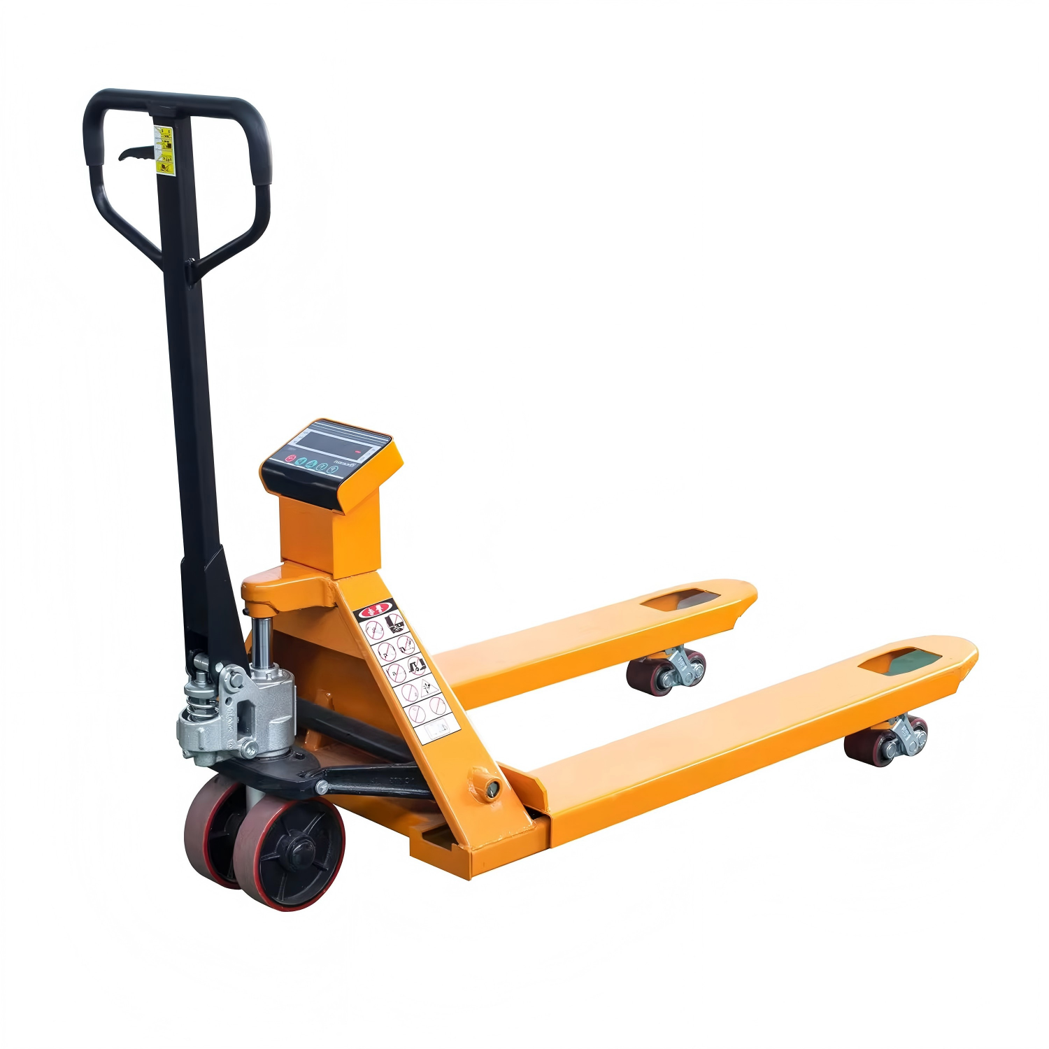Scale pallet truck