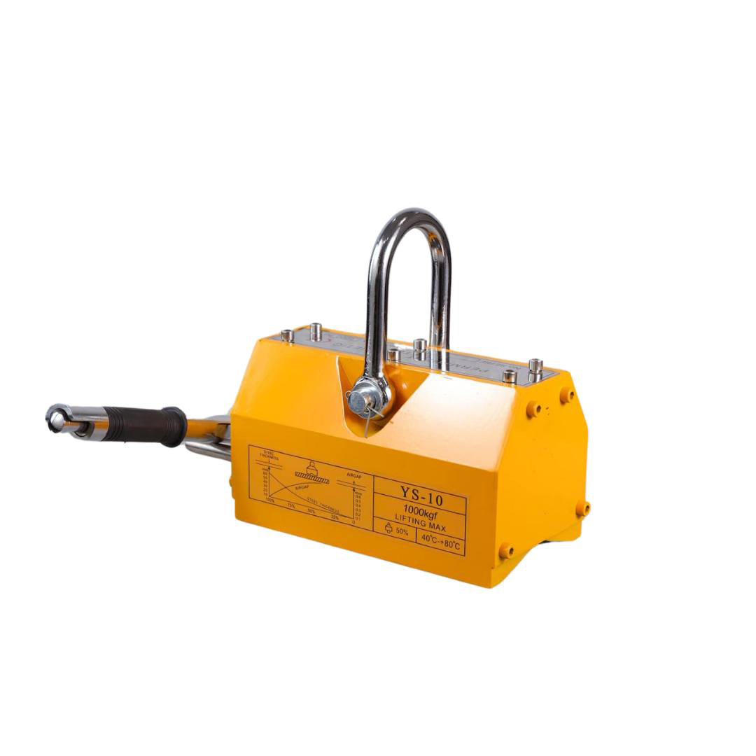 Round steel permanent magnet lifter