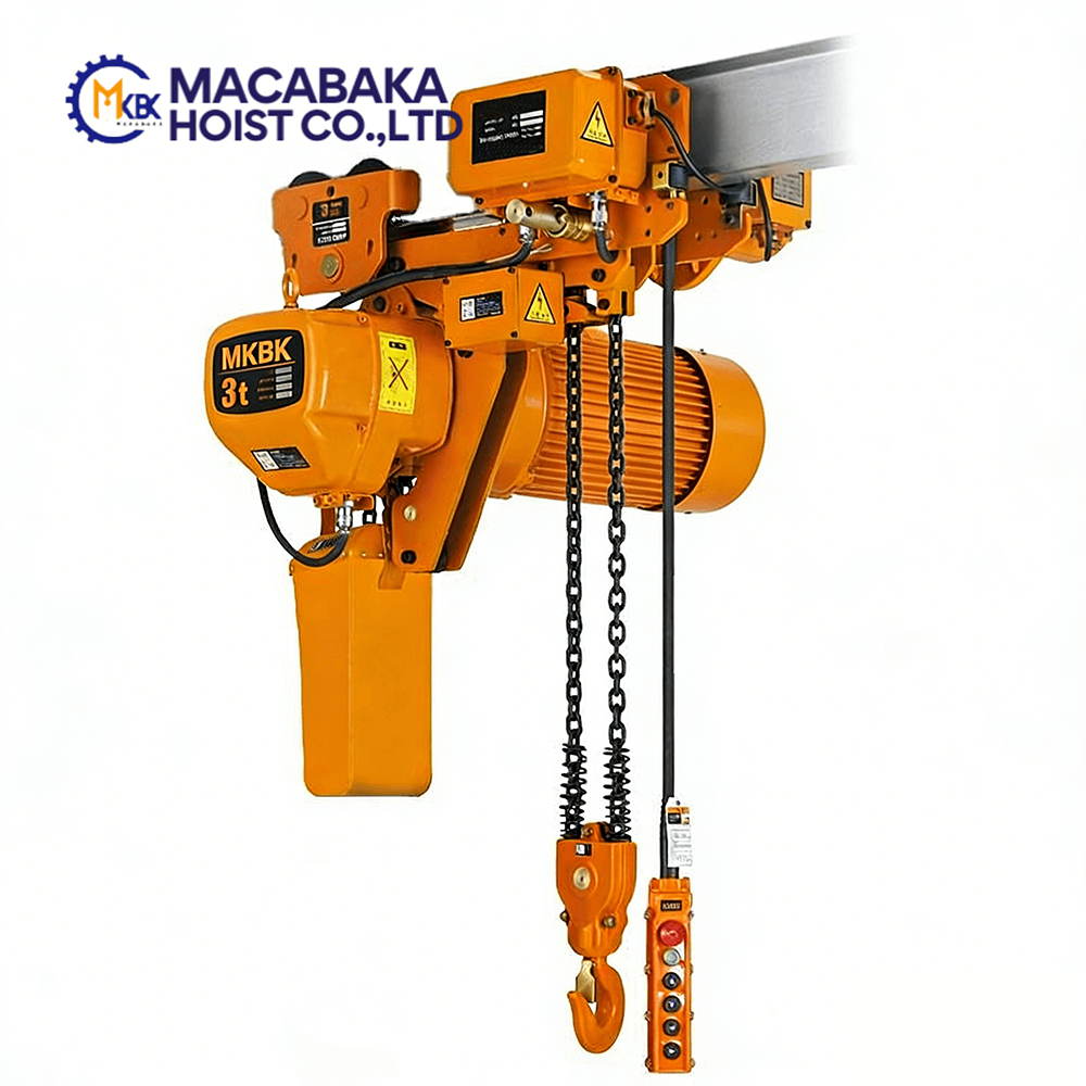 Polipasto eléctrico de cadena de altura baja