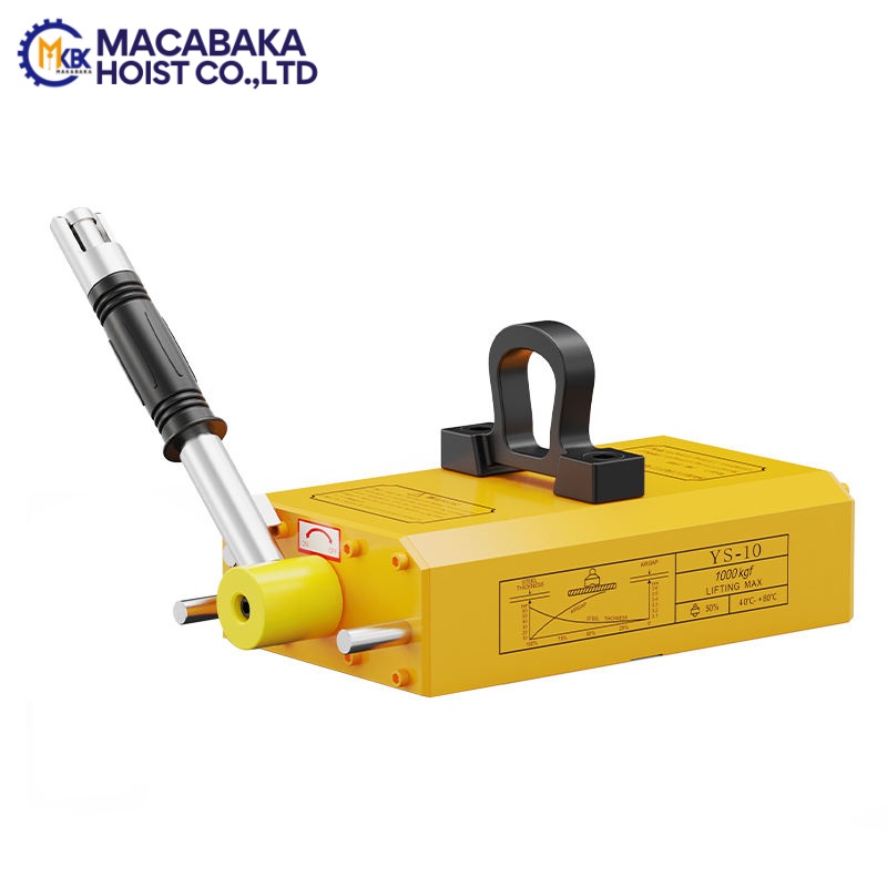 Levantador de imán permanente de placa de acero