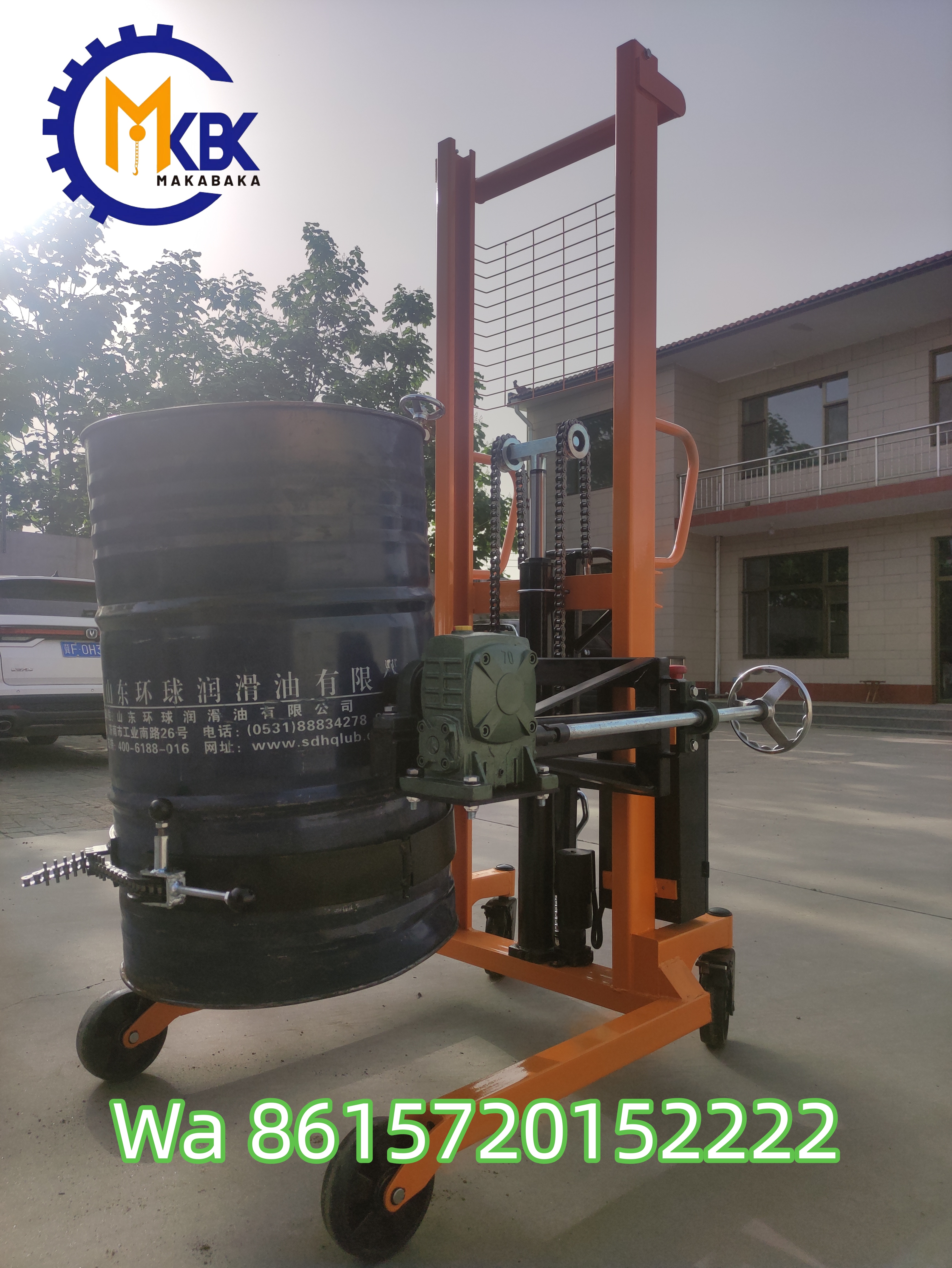 Semi-Electric Drum Stacker: The Preferred Choice for Drum Handling
