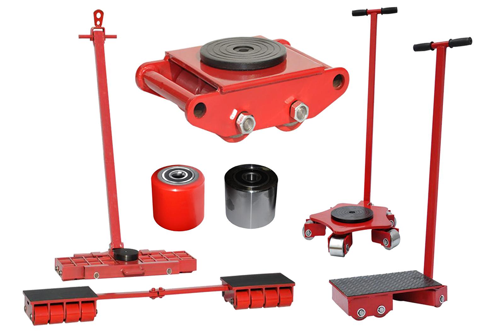 Manual Stackers, Electric Stackers, Forklifts and Machinery Moving Skates Successfully Shipped Worldwide